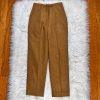 New LARRY LEVINE 2PC Ginger Polyester Lined Short Sleeves Pant Suit Size 4P