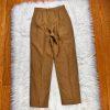 New LARRY LEVINE 2PC Ginger Polyester Lined Short Sleeves Pant Suit Size 4P