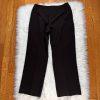 EVAN PICONE 2PC Brown Beige Polyester Lined Single Breasted Pant Suit Size 14