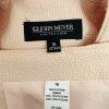 John Meyer Polyester Skirt Suit Size 16 Salmon Stand Up Collar Zip Up 2 Piece