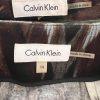 Calvin Klein Polyester Spandex Skirt Blouse Size 14 Multicolor Abstract 2PC