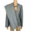 John Meyer Women Polyester Pant Suit Size 6 Shark Career 2Piece Notch Collar New