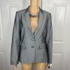 John Meyer Women Polyester Pant Suit Size 6 Shark Career 2Piece Notch Collar New