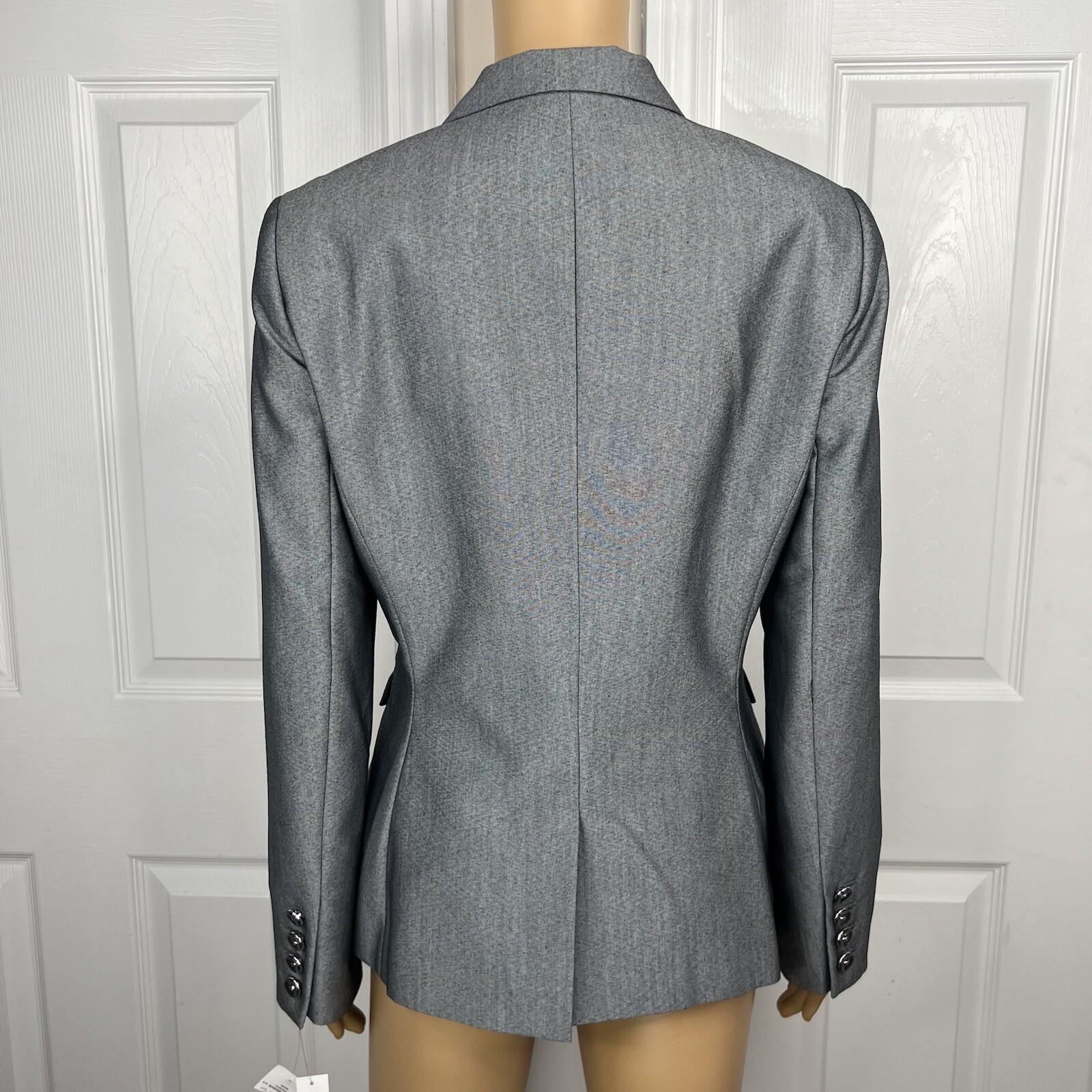 John Meyer Women Polyester Pant Suit Size 6 Shark Career 2Piece Notch Collar New