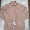 Peter Millar Button Up Shirt Size 15S Long Orange NanoLuxe Check Classic New