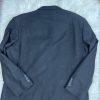 Oscar De La Renta Vintage Men Cashmere Wool Blazer 48R Black 2 Button Ventless