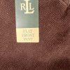 Lauren Ralph Lauren Men Velour Velvet Dress Pants Size 32x32 Brown Career New