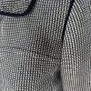 Ann Taylor Loft Cotton Skirt Suit Size 6 Beige Black Lined Career Pockets 2PC