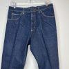 10-6676.jpg Vintage Lee Jeans Men 32x31 Dark Blue Denim Straight Leg Western Cowboy 80s 90s