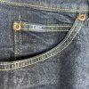 10-6677.jpg Vintage Lee Jeans Men 32x31 Dark Blue Denim Straight Leg Western Cowboy 80s 90s