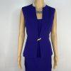 10-6722.jpg Evan Picone Vintage 80s Midi Dress Size 10 A line Sleeveless Feminine Tiered