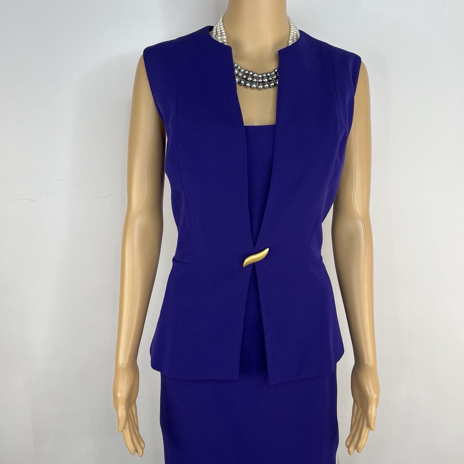 10-6722.jpg Evan Picone Vintage 80s Midi Dress Size 10 A line Sleeveless Feminine Tiered