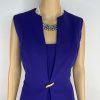 10-6723.jpg Evan Picone Vintage 80s Midi Dress Size 10 A line Sleeveless Feminine Tiered