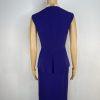10-6726.jpg Evan Picone Vintage 80s Midi Dress Size 10 A line Sleeveless Feminine Tiered