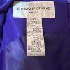 10-6729.jpg Evan Picone Vintage 80s Midi Dress Size 10 A line Sleeveless Feminine Tiered