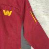 Washington Commanders NFL Team Apparel Sweatshirt L Men Half Zip Thermal Fleece