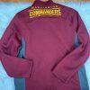 Washington Commanders NFL Team Apparel Sweatshirt L Men Half Zip Thermal Fleece