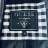 10-6921.jpg GUESS Los Angeles Black White Cotton Stretch Professional Elegant Blazer Size 4