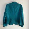 Nine West Viscose Spandex Dress Suit Size 12 Green Lined Cocktail Crepe 2PC