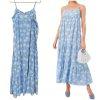 Tuckernuck St Lucia Maxi Dress XS Sea Glass Ruffle Beach Coverup Cottagecore