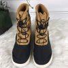 MERRELL Men Thermo Chill Waterproof Brown Black Hiking Boots Size 7 M
