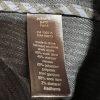 John Varvatos Luxe Men Blazer 40 Charcoal Striped Contrast Trim Lapel Sport Coat