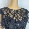 Vintage Shuet Young Dress Size 9/10 Lace Sequin Tea Party Evening Chic Gothic