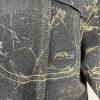 Fubu The Collection Cotton Stretch Denim Skirt Jacket Size 16 Gold Black 2 Piece