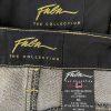 Fubu The Collection Cotton Stretch Denim Skirt Jacket Size 16 Gold Black 2 Piece