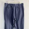 Beverly Hills Polo Club Men Blue Striped Suit 50R Pant 40R Flat Front 2 Button