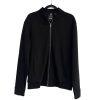 Hugo Boss Porsche Men Full Zip Sweater Jacket Size M Black Long Sleeve Cotton