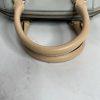 Kate Spade NY Parnell Street Mini Pippa Leather Satchel Handbag Light Gray