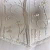 DAVID'S BRIDAL Strapless Tulle Lace Ball Gown White Wedding Dress Size 8 Beaded