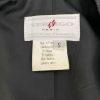 Vertigo Paris Polyester Rayon Stretch Denim Blazer Size S Charcoal Long Sleeve