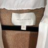 Brochu Walker Callie Layered Looker Sweater M Camel Oversized White Underlayer