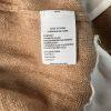 Brochu Walker Callie Layered Looker Sweater M Camel Oversized White Underlayer