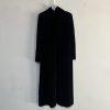 Jacqueline Ferrar Vintage A Line Dress Size 14 Slim Black Velvet High Neck