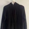 Jacqueline Ferrar Vintage A Line Dress Size 14 Slim Black Velvet High Neck