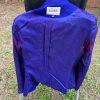 Nolan Miller Vintage Wool Beaded Blazer Size 4 Purple Shawl Collar Timeless