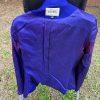 Nolan Miller Vintage Wool Beaded Blazer Size 4 Purple Shawl Collar Timeless