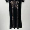 Lip Service Skeleton Bone Stretch Dress Size M Whimsigoth Witchy Cold Shoulder