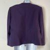 10-7403.jpg Tahari ASL Polyester Rayon Stretch Skirt Suit 16W 3/4 Sleeves Pencil Collar less