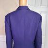 LE SUIT Women 1PC Purple Polyester Lined Notch Collar Career Blazer Size 16