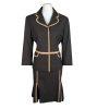 The Limited Polyester Blend Skirt Size 10 Suit Size L Brown Tan Pleated Women