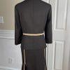 The Limited Polyester Blend Skirt Size 10 Suit Size L Brown Tan Pleated Women