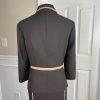 The Limited Polyester Blend Skirt Size 10 Suit Size L Brown Tan Pleated Women