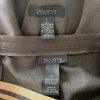 The Limited Polyester Blend Skirt Size 10 Suit Size L Brown Tan Pleated Women