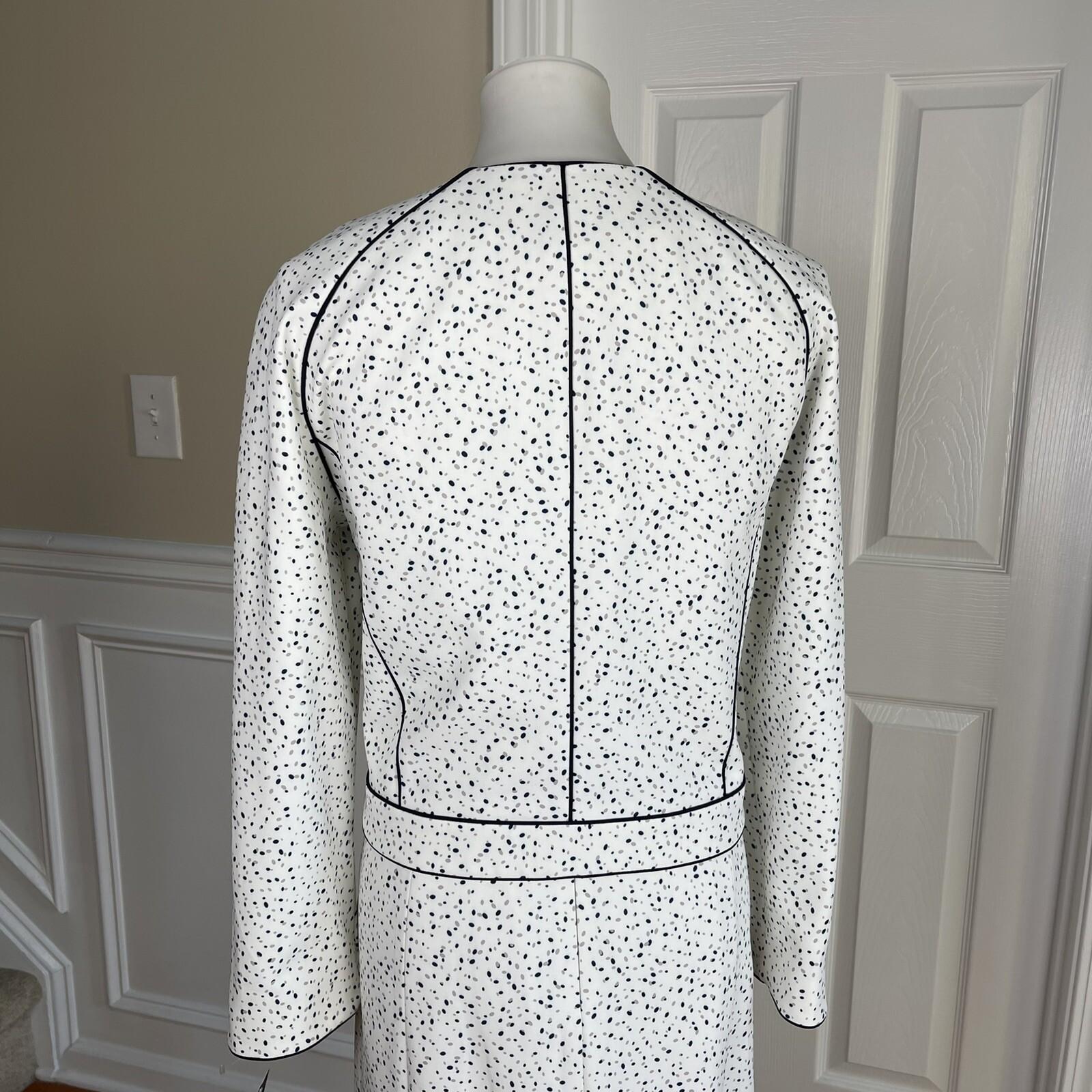 John Meyer Polyester Dress Suit Size 10 Flecked Multicolor Collarless  New