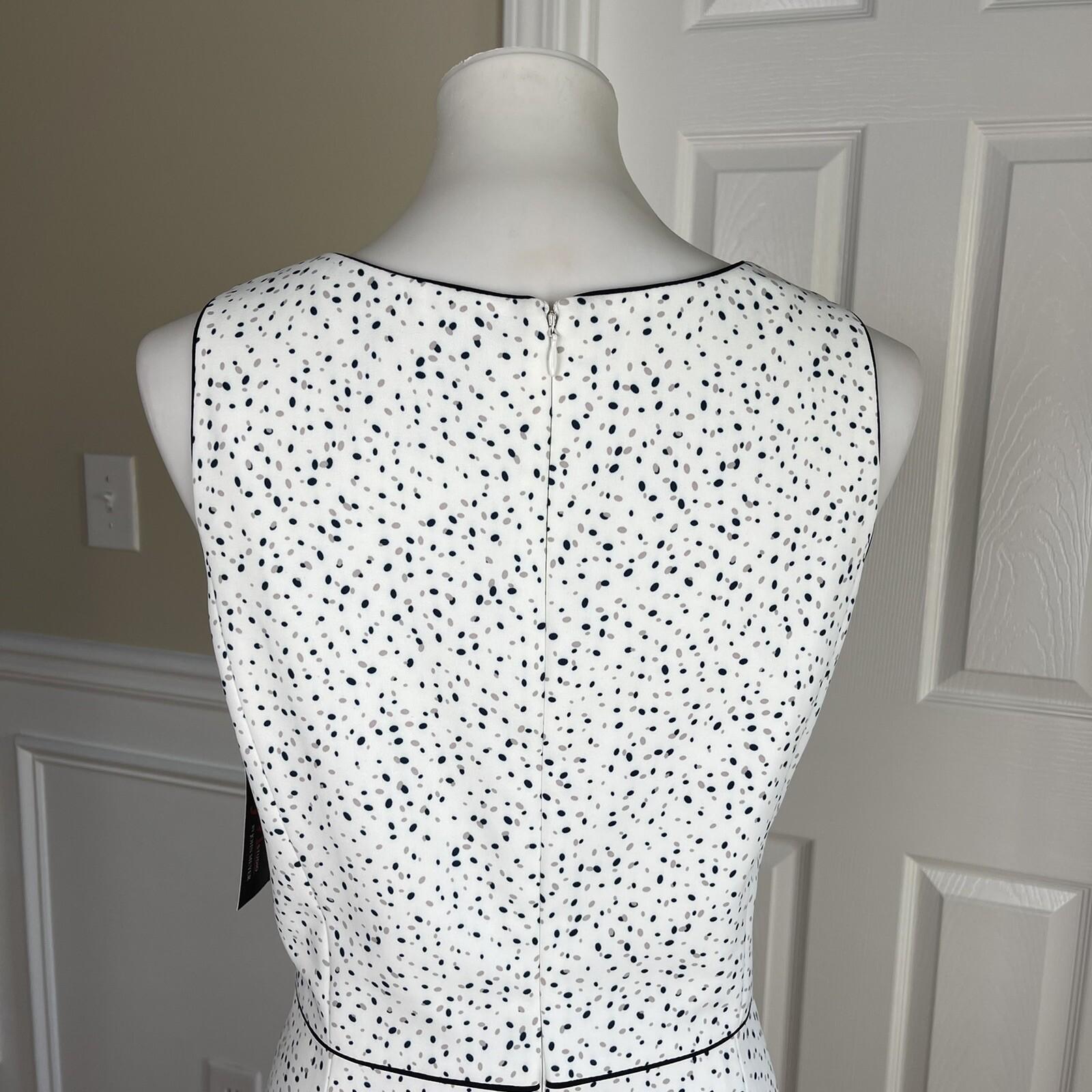 John Meyer Polyester Dress Suit Size 10 Flecked Multicolor Collarless  New