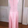 Tadashi Shoji Vintage  Formal Dress Size L Maxi Nylon Lycra Pink Sleeveless
